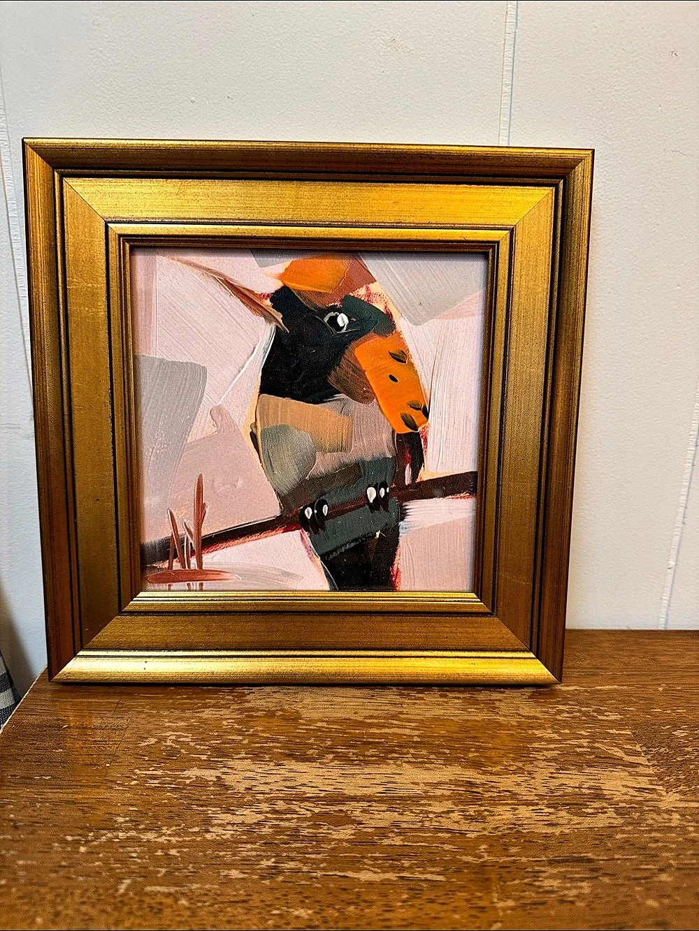 Professionally framed Hummingbird Artwork